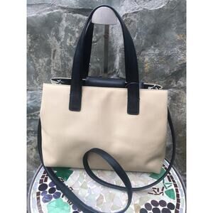 Coach y2k 7400 TWILL LEATHER MERCER SATCHEL BAG PURSE (130